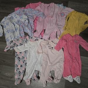 0-3 Baby Onesies and Pajamas